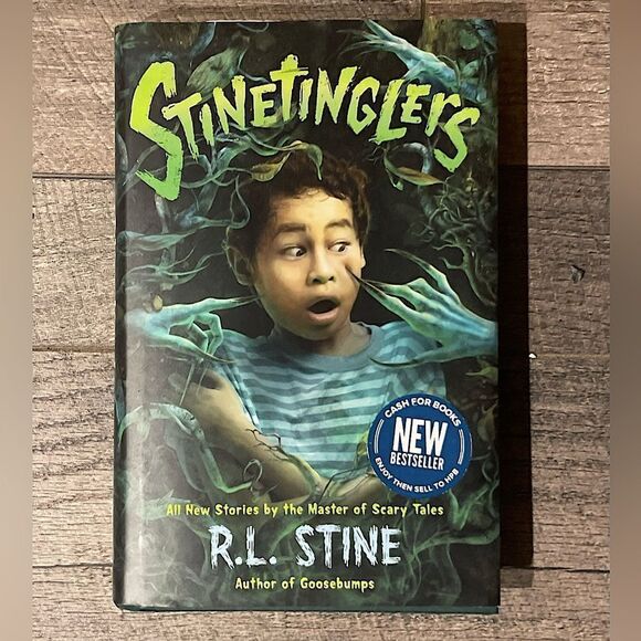 New! Stinetinglers by R.L. Stine, Hardcover Book. Never read/used! - Picture 1 of 3